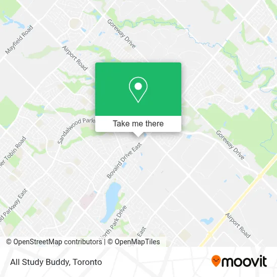 All Study Buddy map
