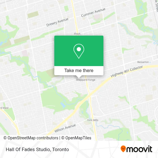 Hall Of Fades Studio map