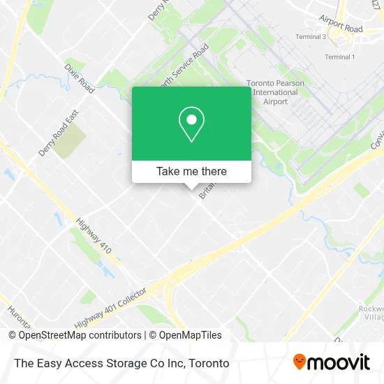 The Easy Access Storage Co Inc map