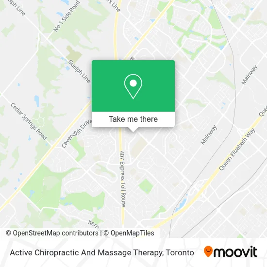 Active Chiropractic And Massage Therapy map