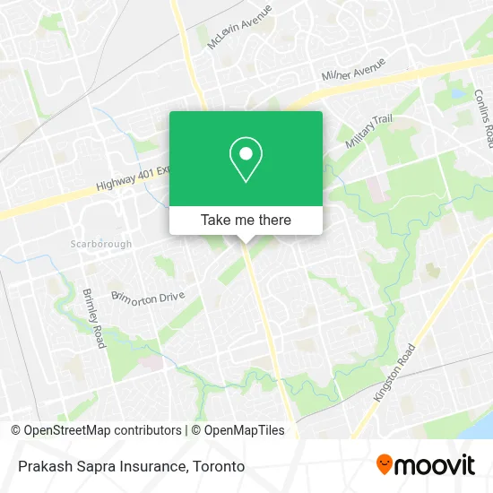 Prakash Sapra Insurance map