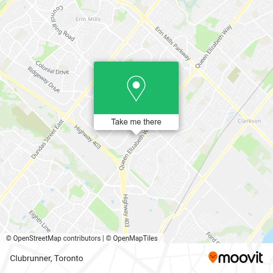Clubrunner map