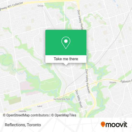 Reflections map