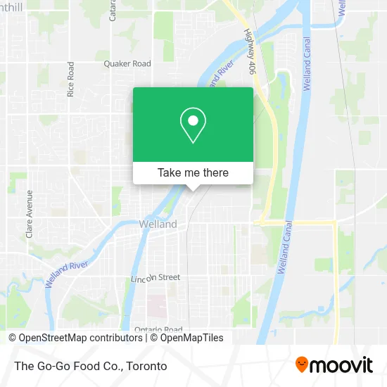 The Go-Go Food Co. map