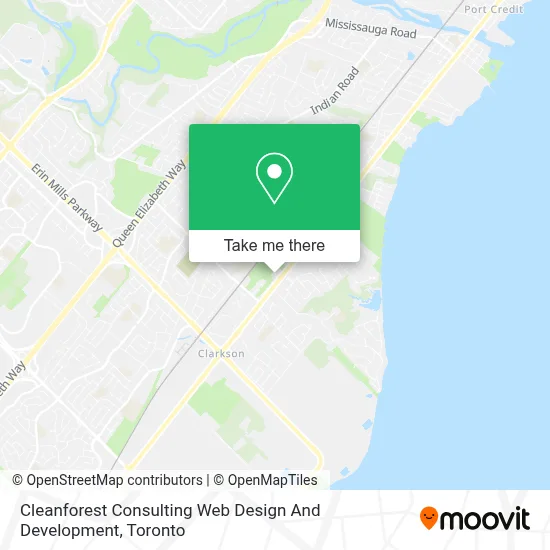 Cleanforest Consulting Web Design And Development map