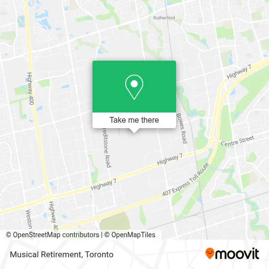 Musical Retirement map