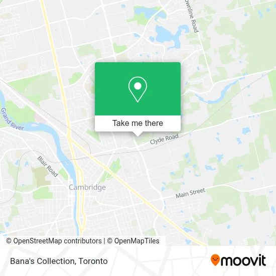 Bana's Collection map