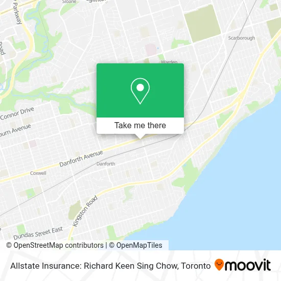 Allstate Insurance: Richard Keen Sing Chow map