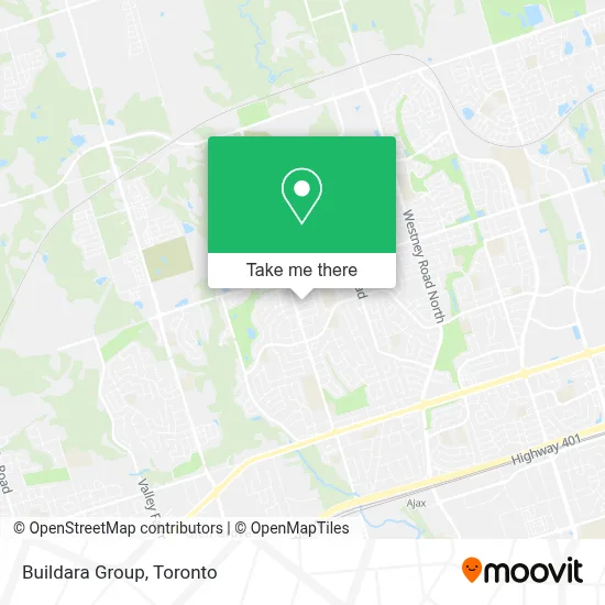 Buildara Group map