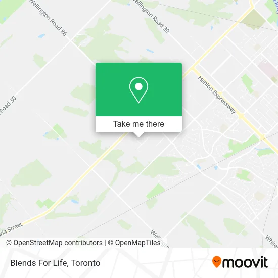 Blends For Life map