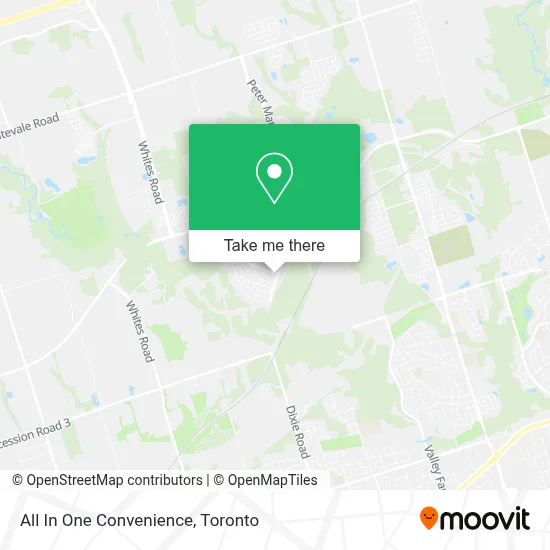 All In One Convenience map