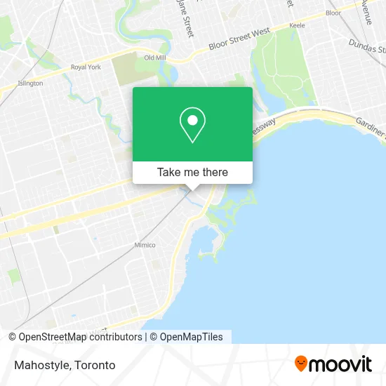 Mahostyle map