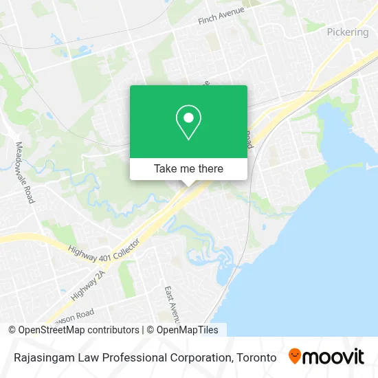 Rajasingam Law Professional Corporation map
