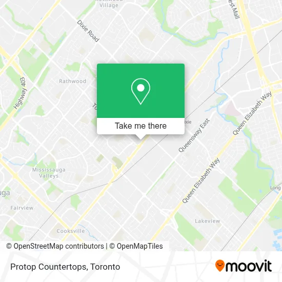 Protop Countertops map