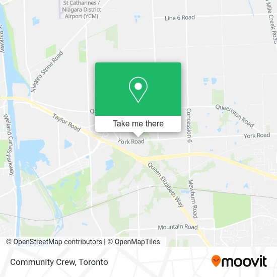 Community Crew map
