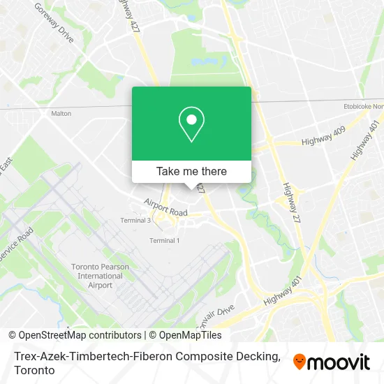 Trex-Azek-Timbertech-Fiberon Composite Decking map