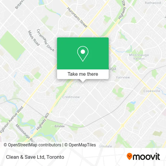 Clean & Save Ltd map