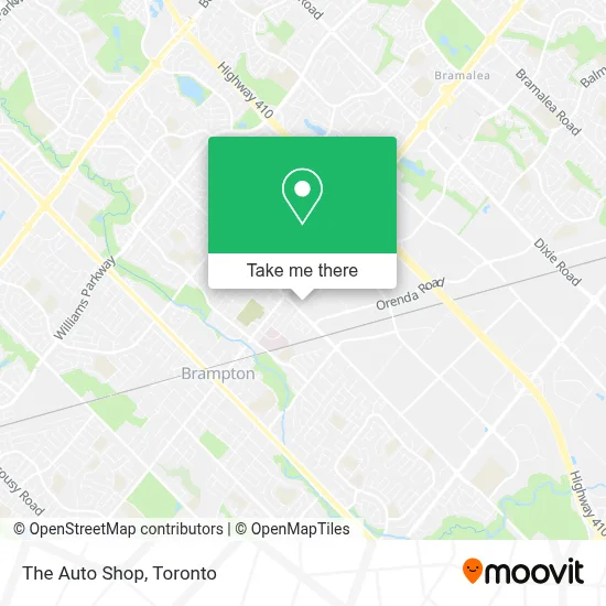 The Auto Shop map