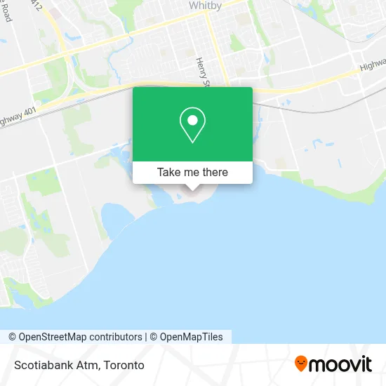 Scotiabank Atm map