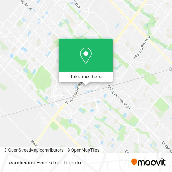 Teamlicious Events Inc map