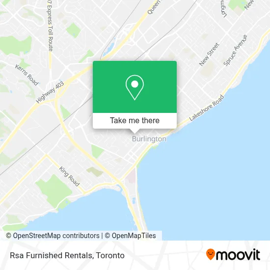 Rsa Furnished Rentals map