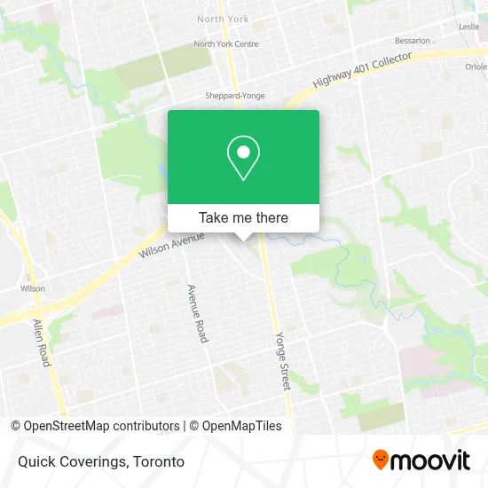 Quick Coverings map