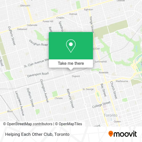 Helping Each Other Club map