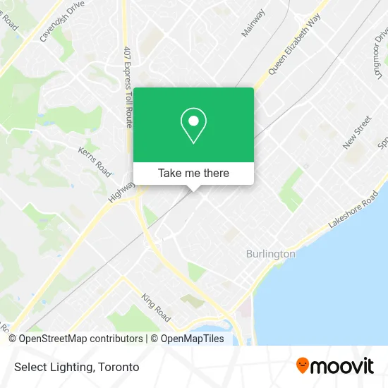 Select Lighting map