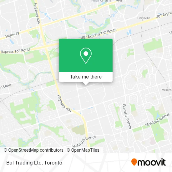 Bal Trading Ltd map