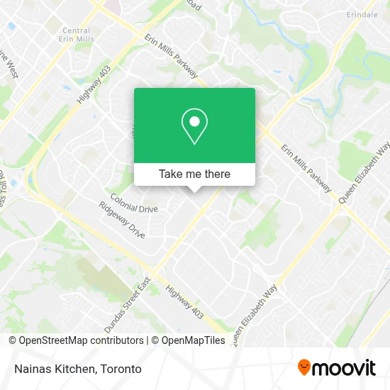 Nainas Kitchen map