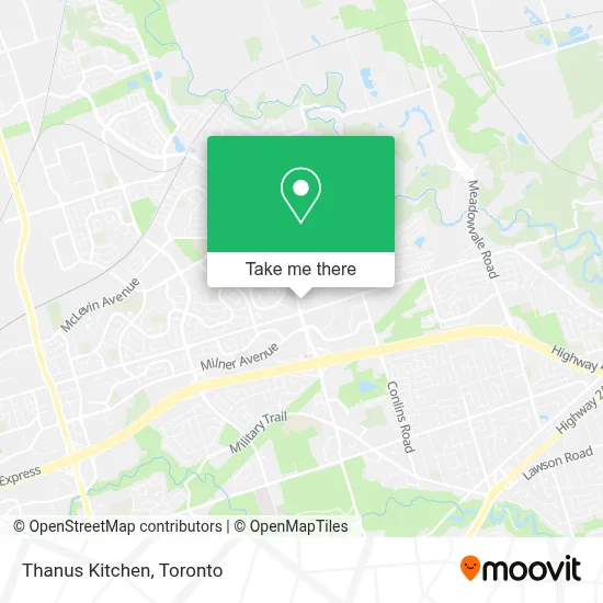 Thanus Kitchen map