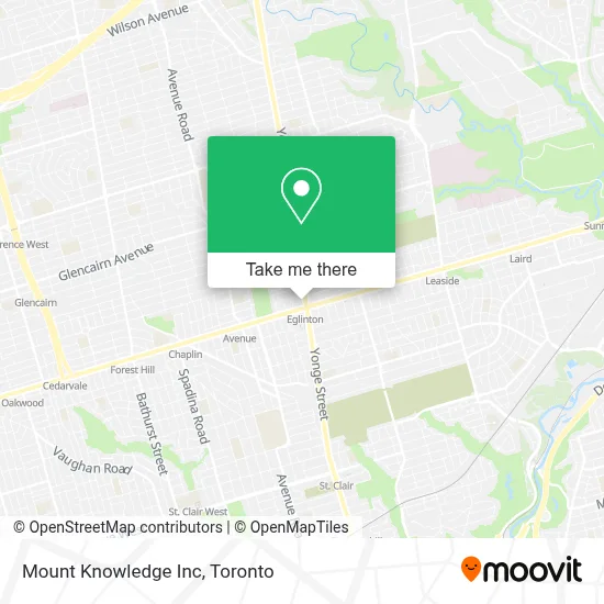 Mount Knowledge Inc map