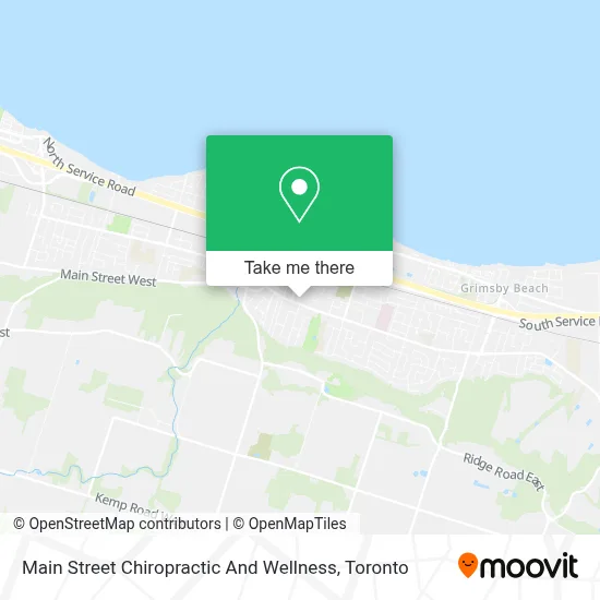 Main Street Chiropractic And Wellness map