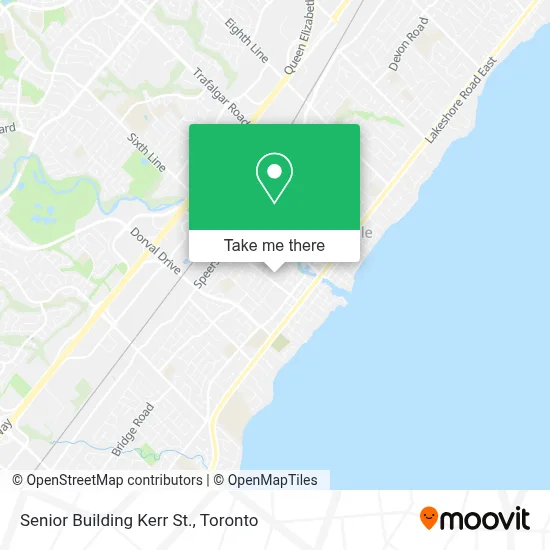 Senior Building Kerr St. map