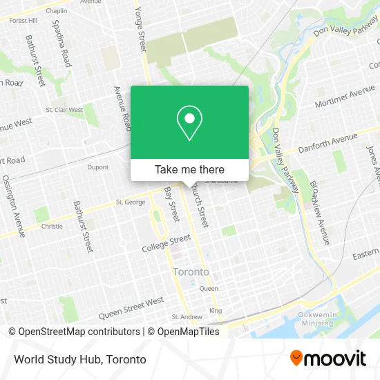 World Study Hub map
