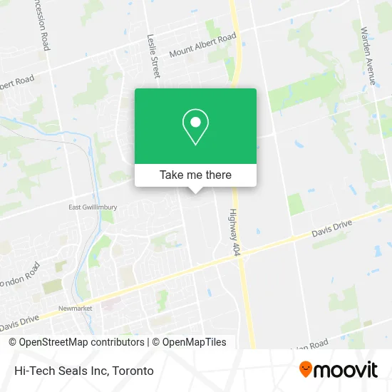 Hi-Tech Seals Inc map