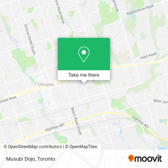 Musubi Dojo map