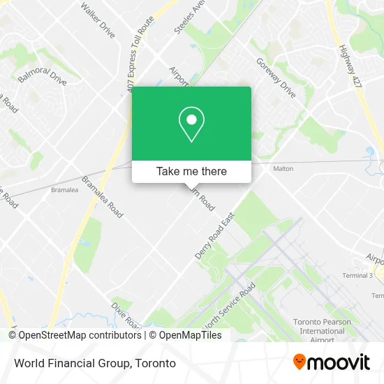 World Financial Group map
