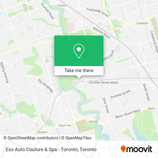 Ess Auto Couture & Spa - Toronto map