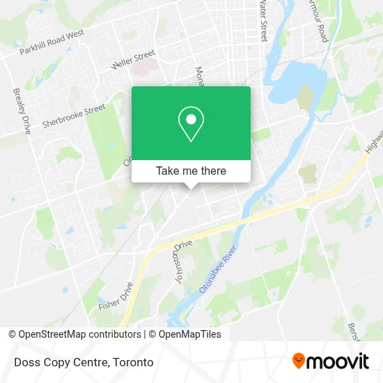 Doss Copy Centre map