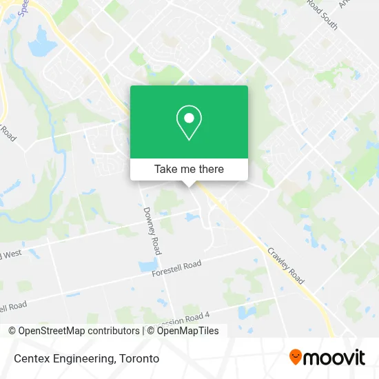 Centex Engineering map