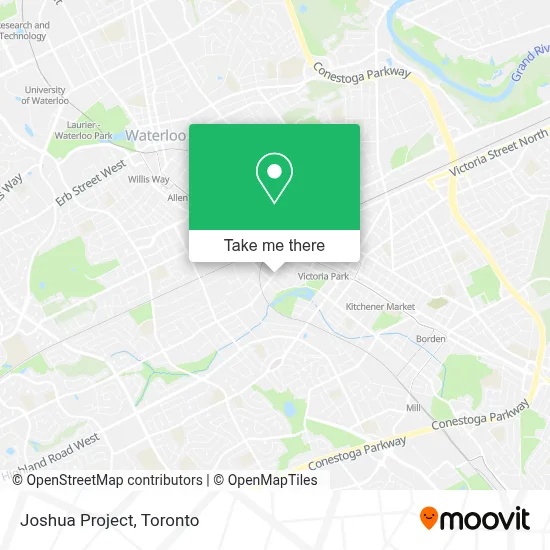Joshua Project map