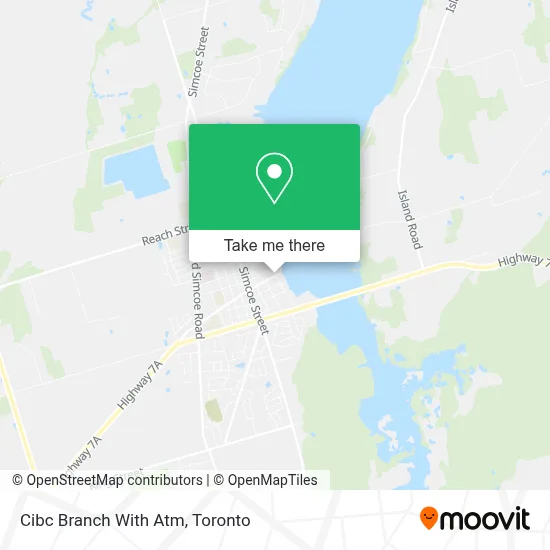 Cibc Branch With Atm map