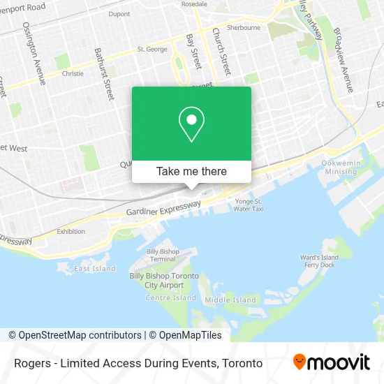 Rogers - Limited Access During Events plan