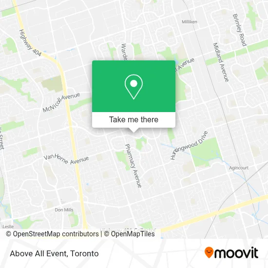 Above All Event map