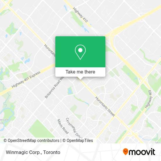 Winmagic Corp. map