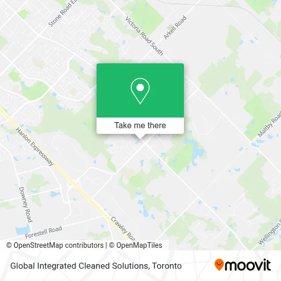 Global Integrated Cleaned Solutions map