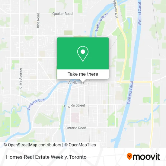 Homes-Real Estate Weekly map