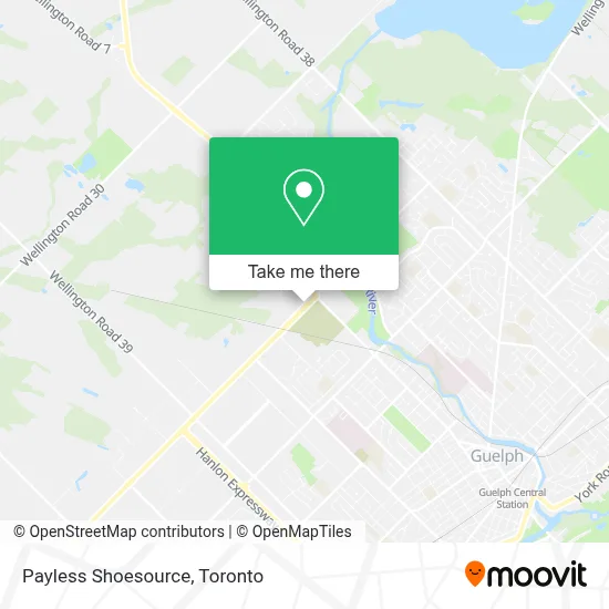 Payless Shoesource map