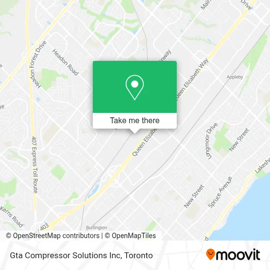 Gta Compressor Solutions Inc map